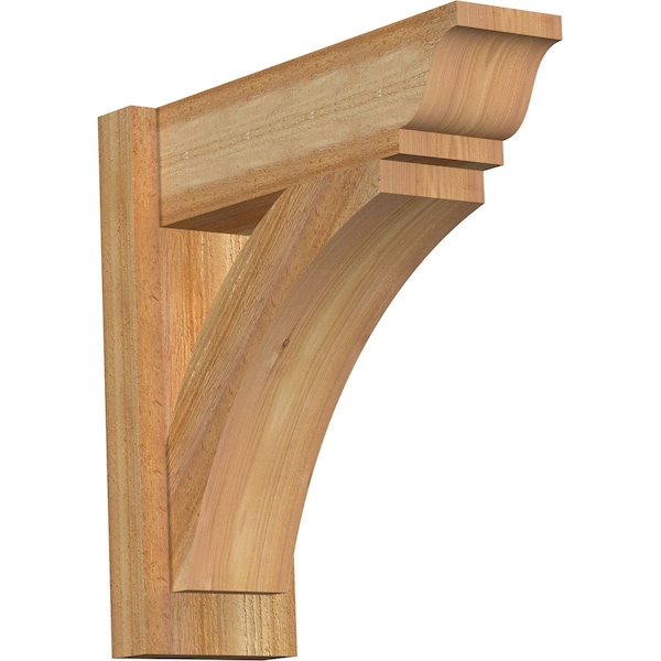 Ekena Millwork Thorton Rough Sawn Traditional Outlooker, Western Red Cedar, 6"W x 18"D x 18"H OUT06X18X18THR01RWR - main